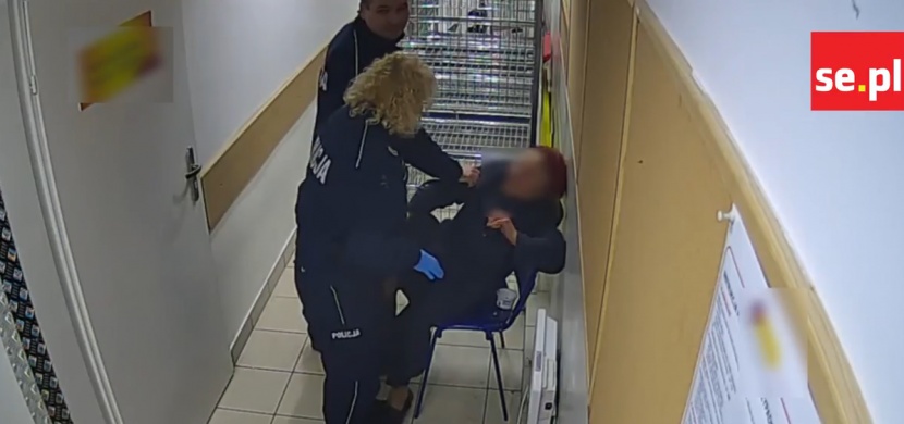 The policewoman puts on rubber gloves. But what she does next will shake you up.
